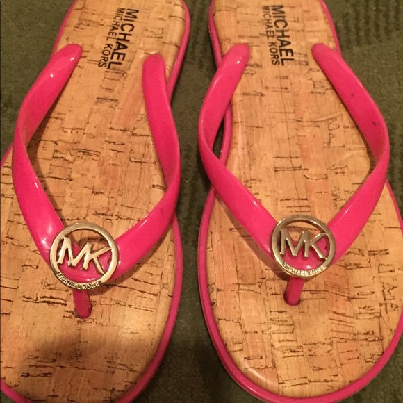 Michael Kors Other - Michael Kors flip flops size 3 girls